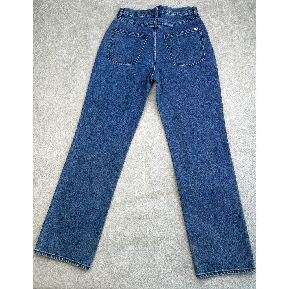 Obey Straight Leg Jeans Womens 25 Blue Denim Medium Wash Regular Fit Casual Wear - Picture 8 of 12